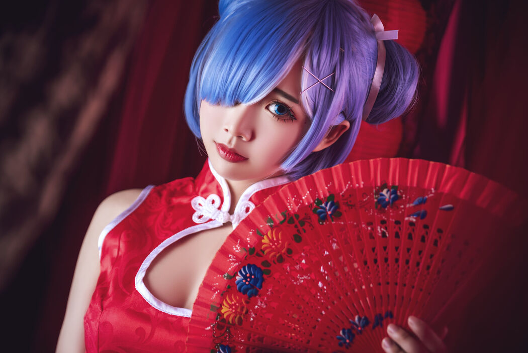 [Beauty Coser] Face Cake Fairy "Rem Cheongsam"