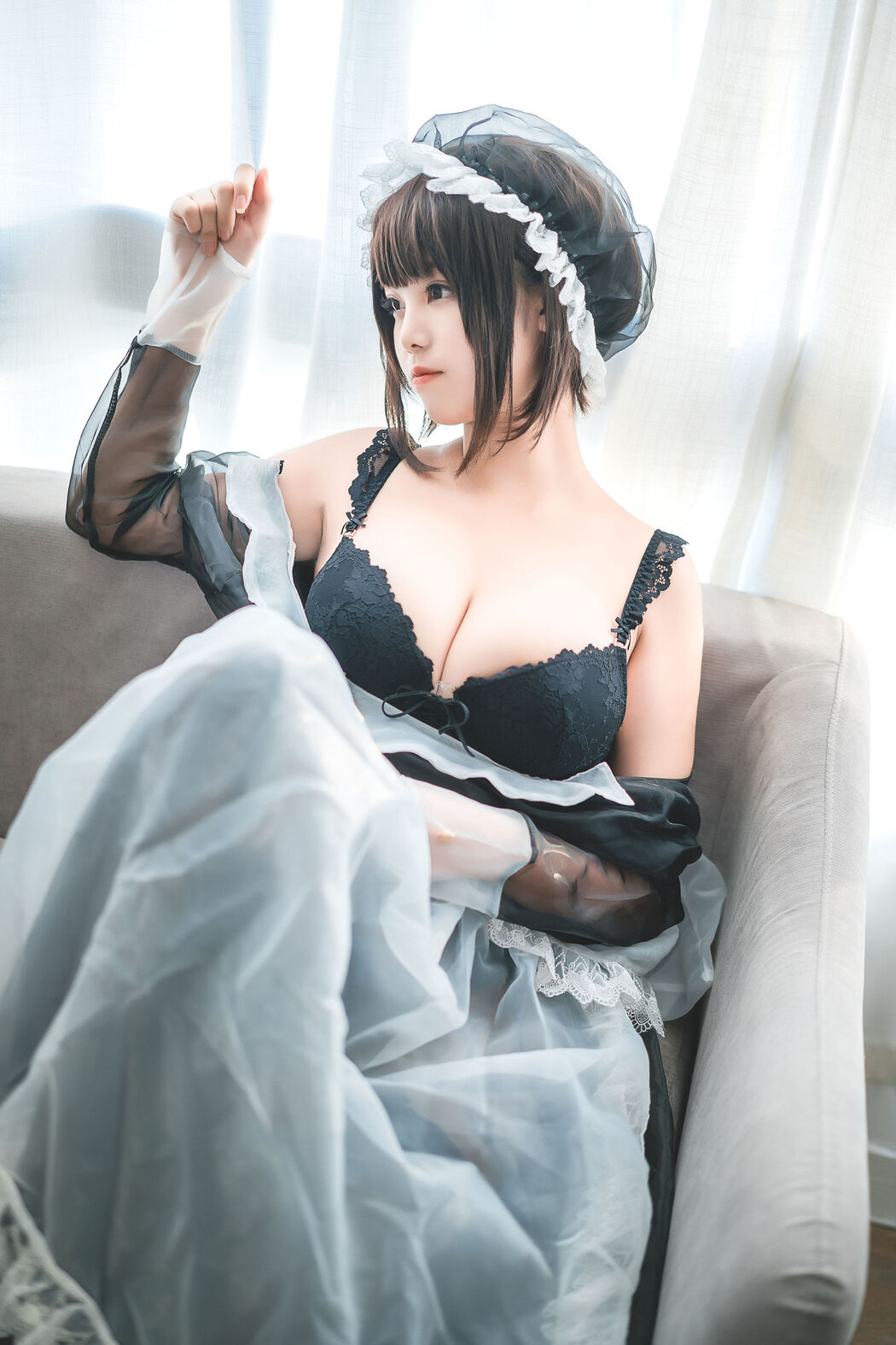[Beauty Coser] Honey Cat Qiu "Transparent Maid"