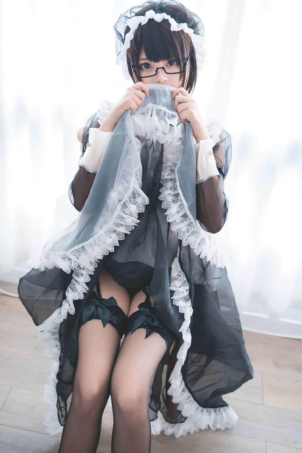 [Beauty Coser] Honey Cat Qiu "Transparent Maid"
