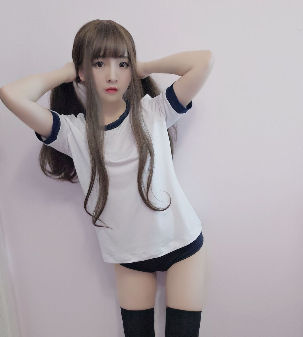 [Net 红 Beauty Coser] Furukawa kagura << Gym clothes >>