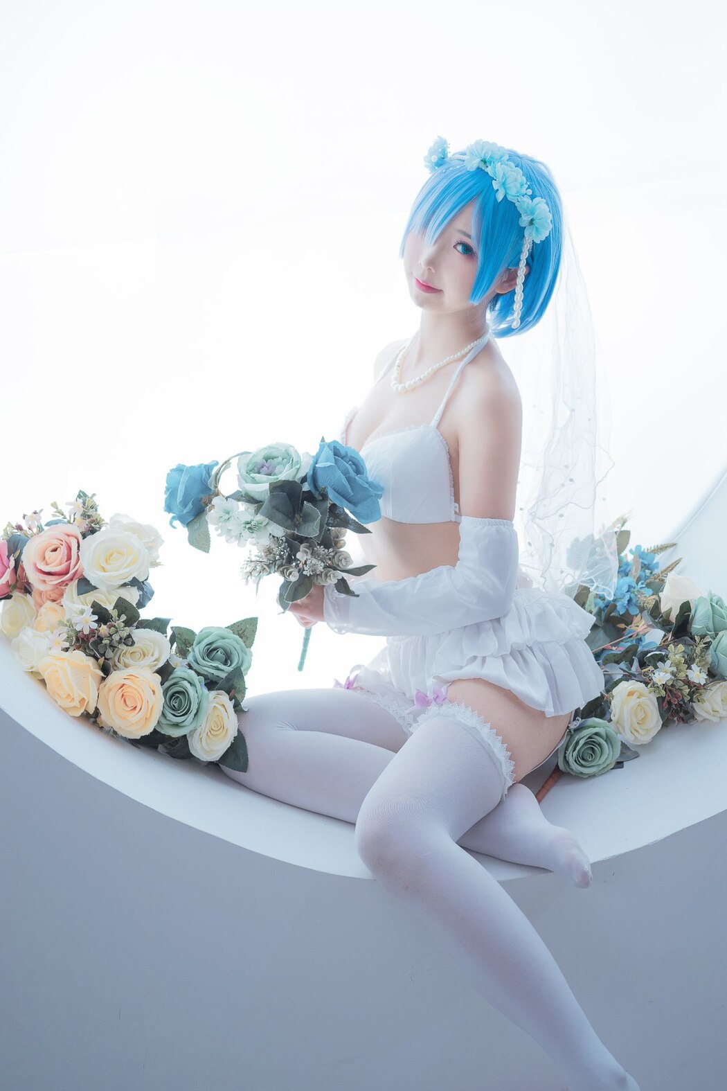 Coser@面饼仙儿 No.044 花嫁蕾姆