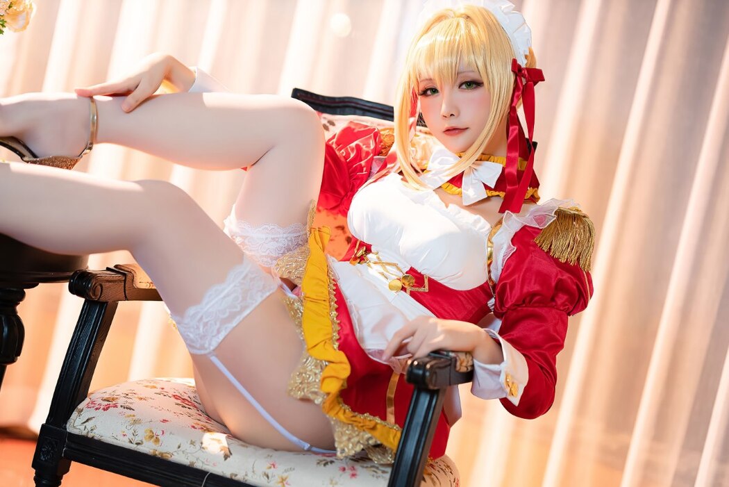 Coser@星之迟迟Hoshilily – Nero Claudius maid FGO