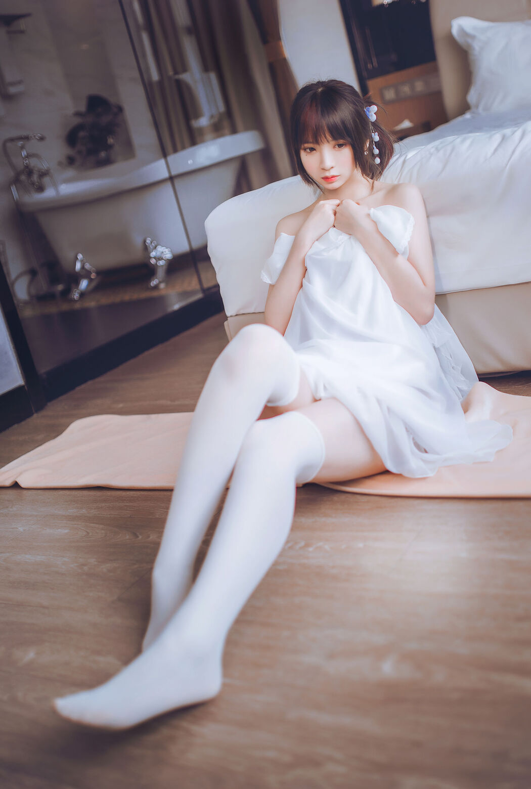 [Beauty Coser] Crazy Cat ss "White Pajamas" Cover Photo