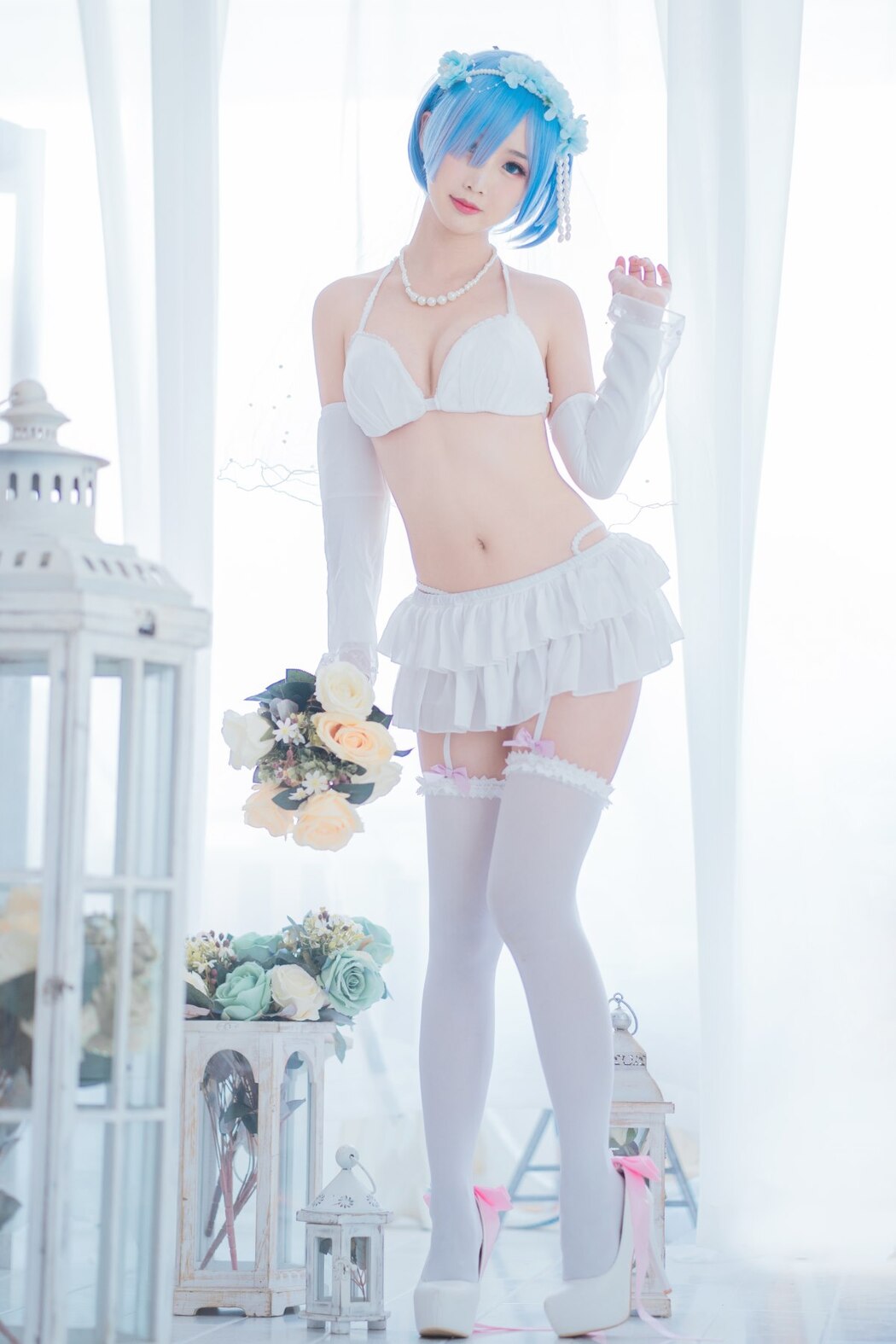 Coser@面饼仙儿 No.044 花嫁蕾姆