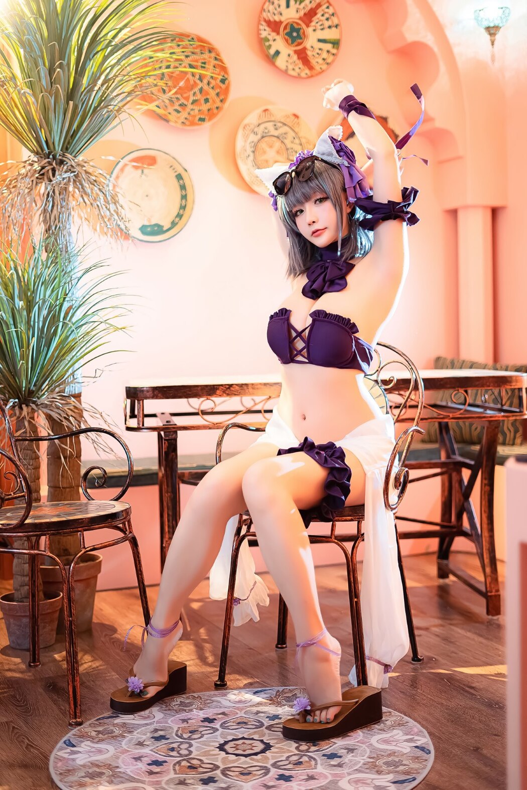 Coser@星之迟迟Hoshilily – Cheshire Azur Lane