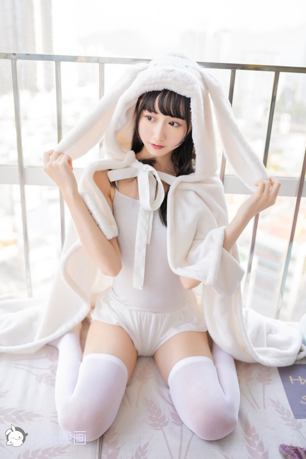 Coser@兔玩映画 Vol.035 浴巾兔子