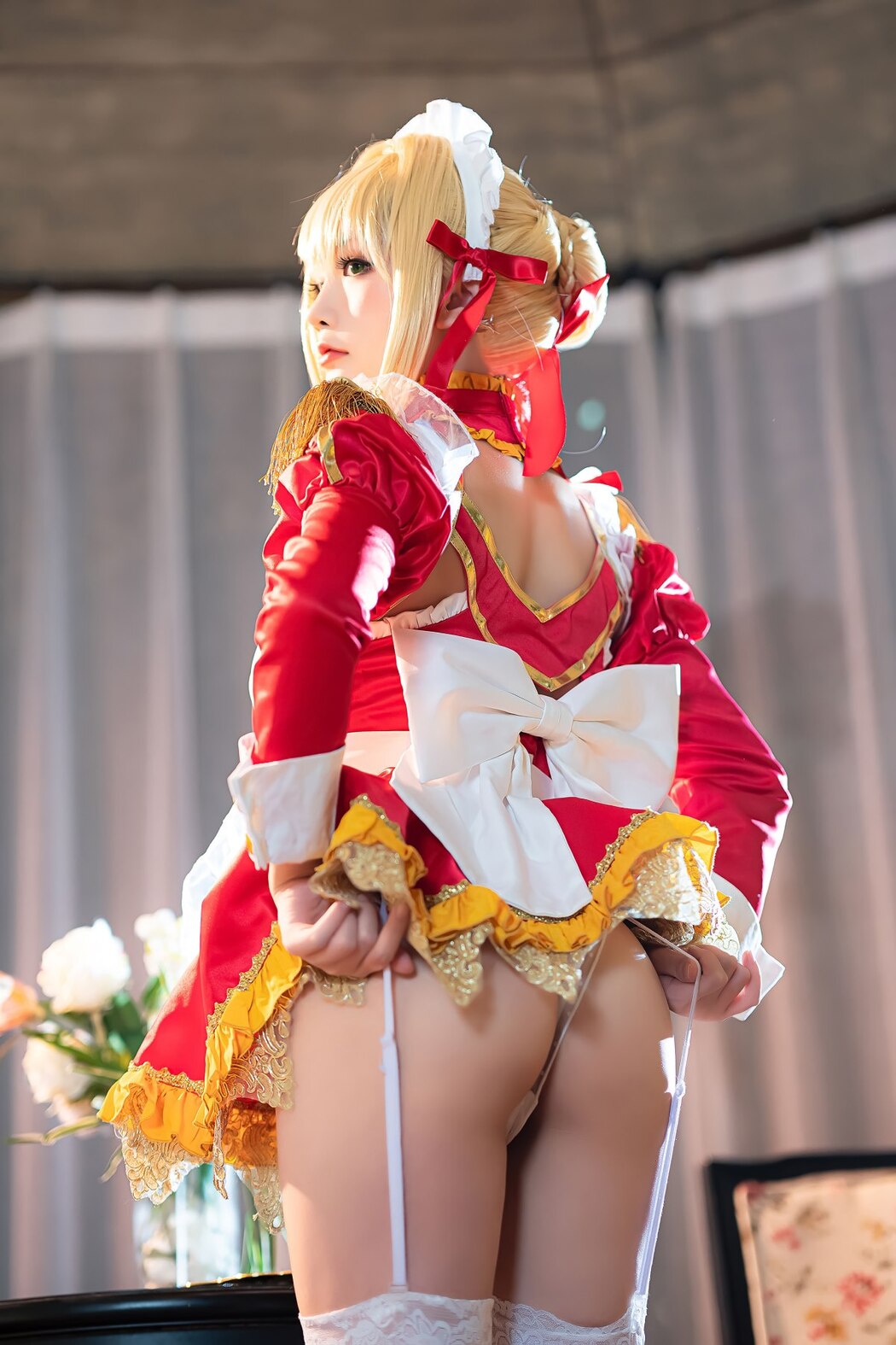 Coser@星之迟迟Hoshilily – Nero Claudius maid FGO