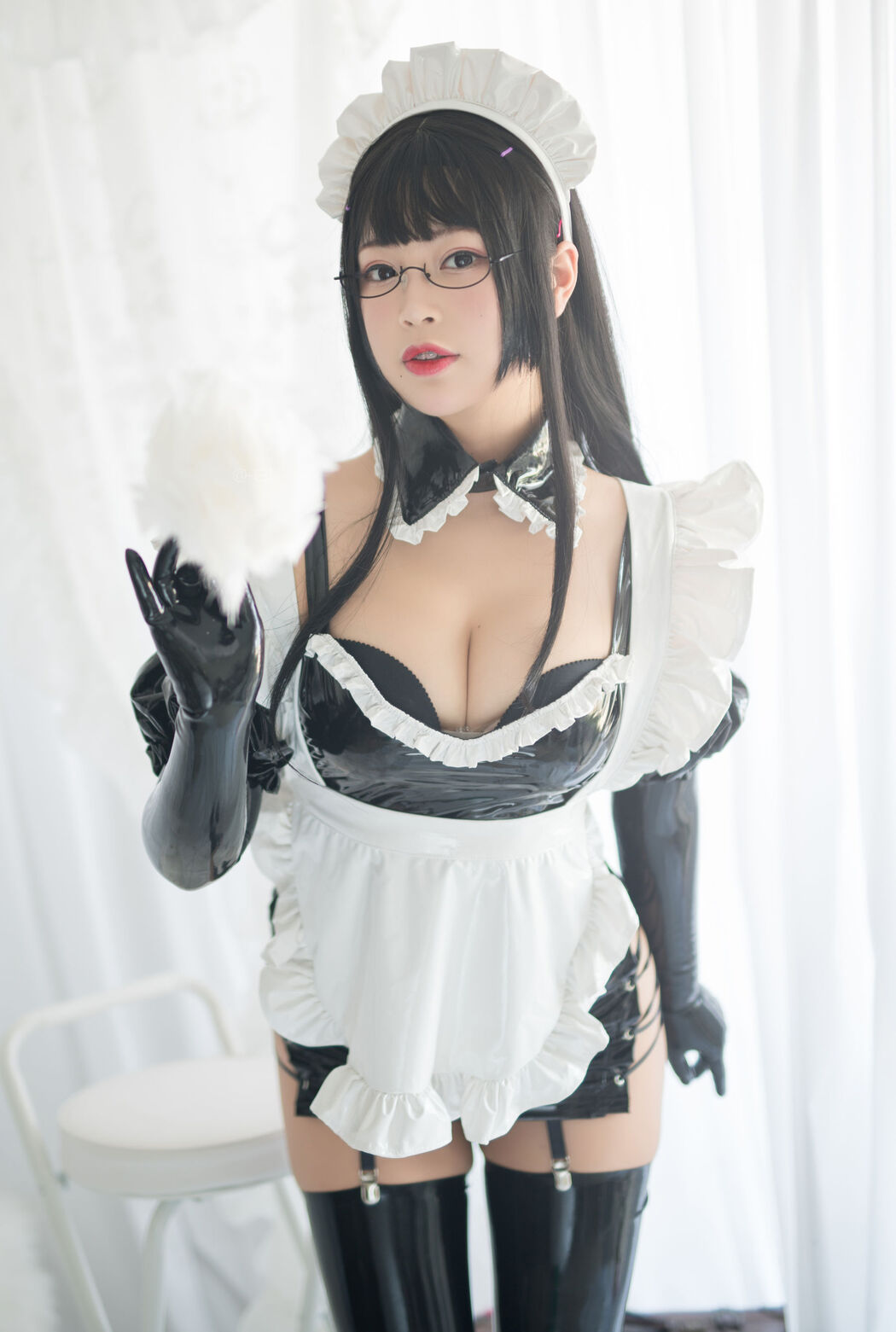 [Beauty Coser]-Bai Ye-"Tsundere Vinyl Maid"