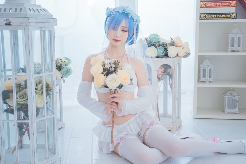 Coser@面饼仙儿 No.044 花嫁蕾姆