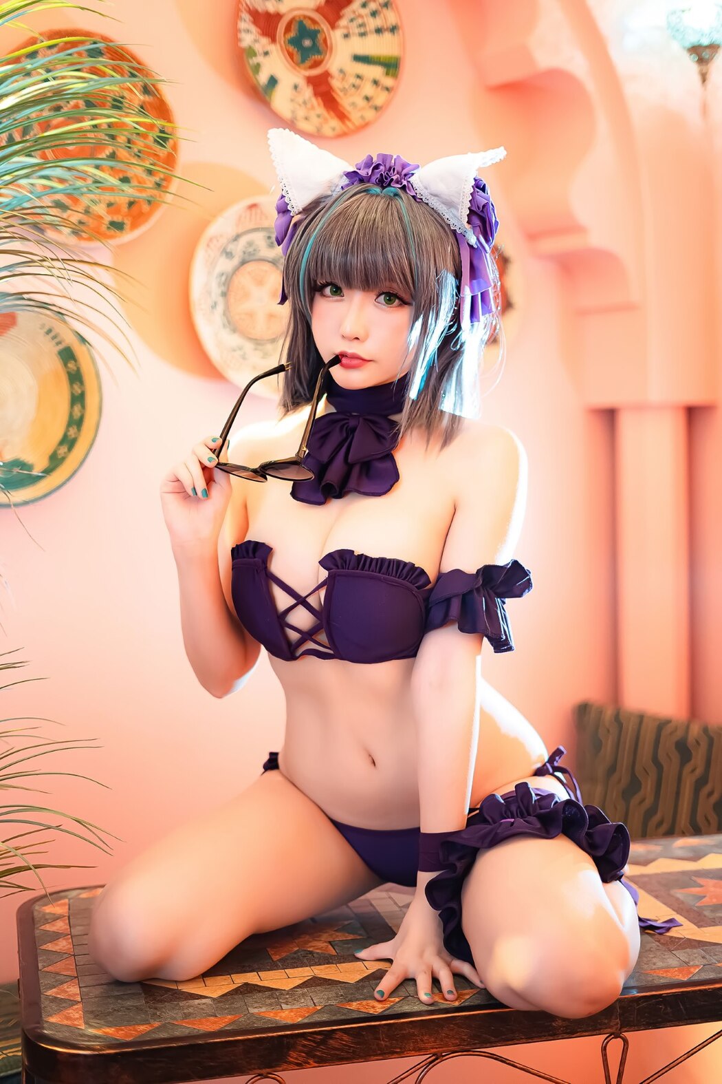 Coser@星之迟迟Hoshilily – Cheshire Azur Lane