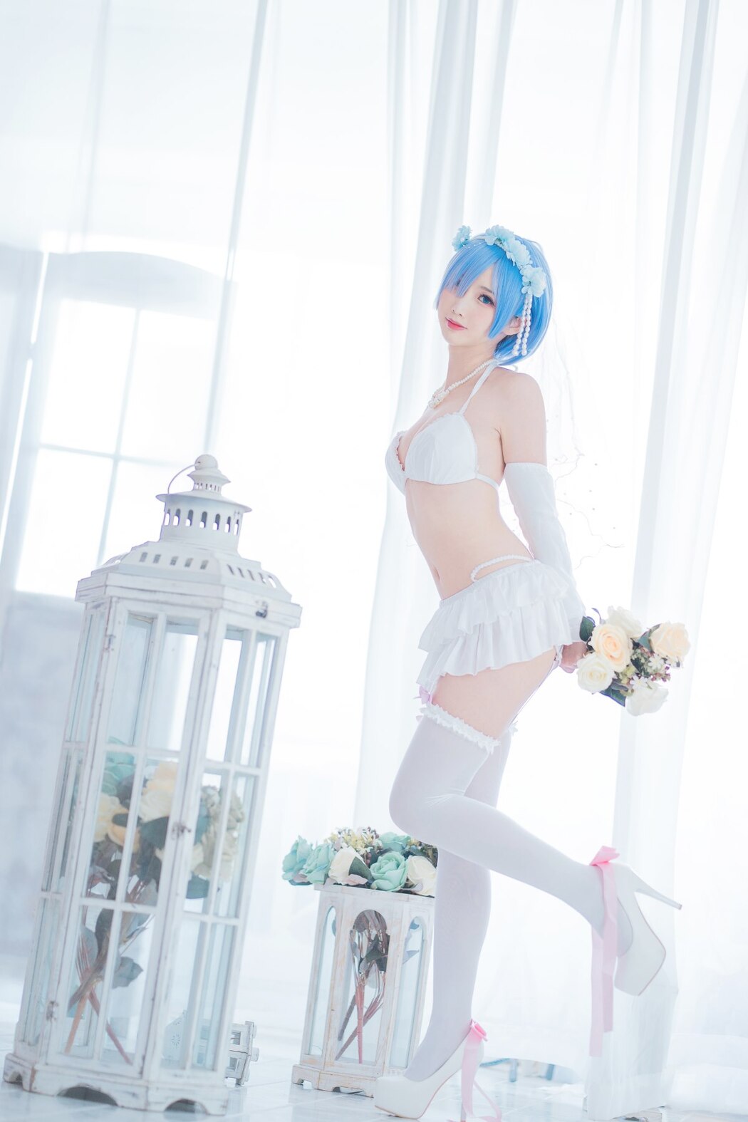 Coser@面饼仙儿 No.044 花嫁蕾姆