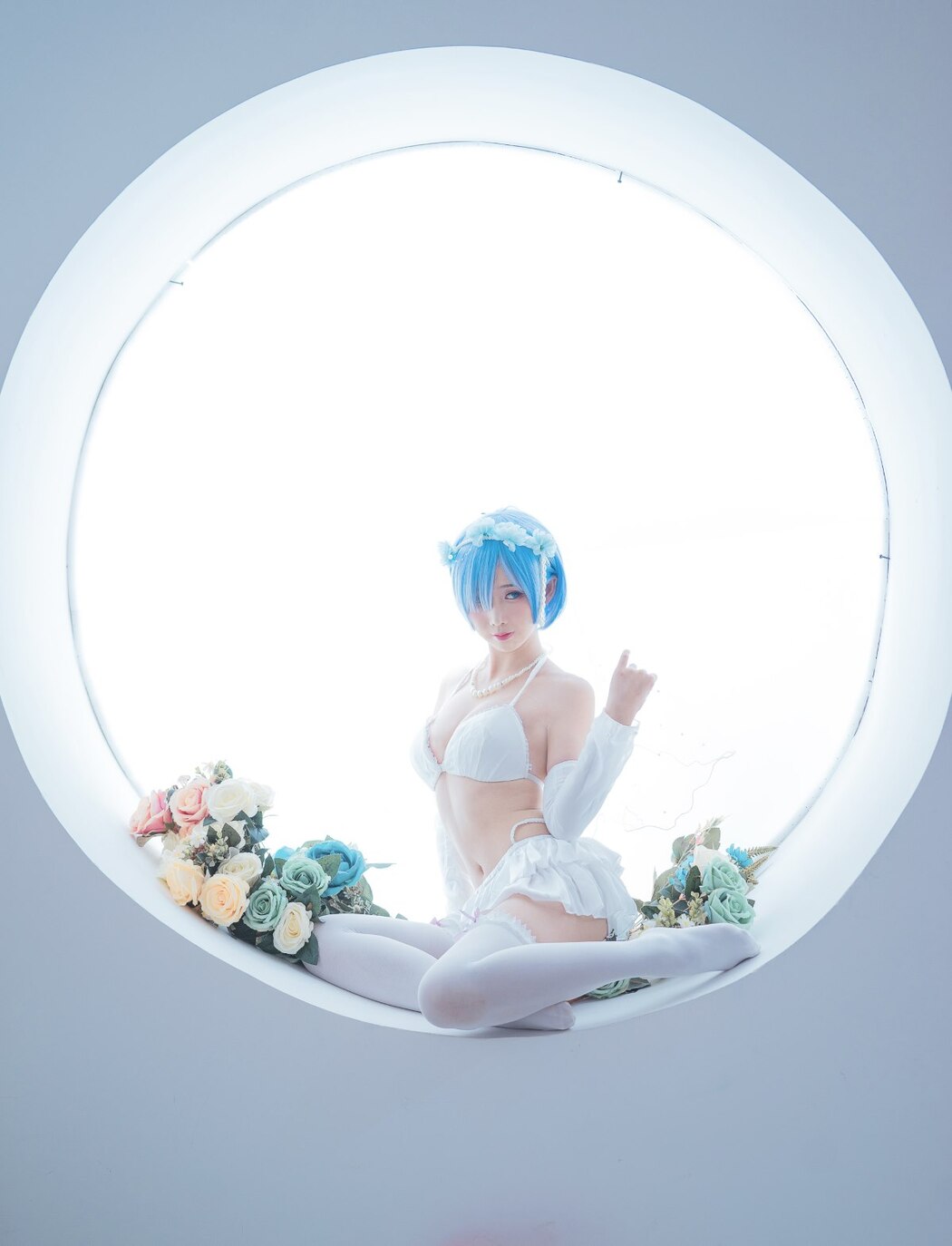 Coser@面饼仙儿 No.044 花嫁蕾姆