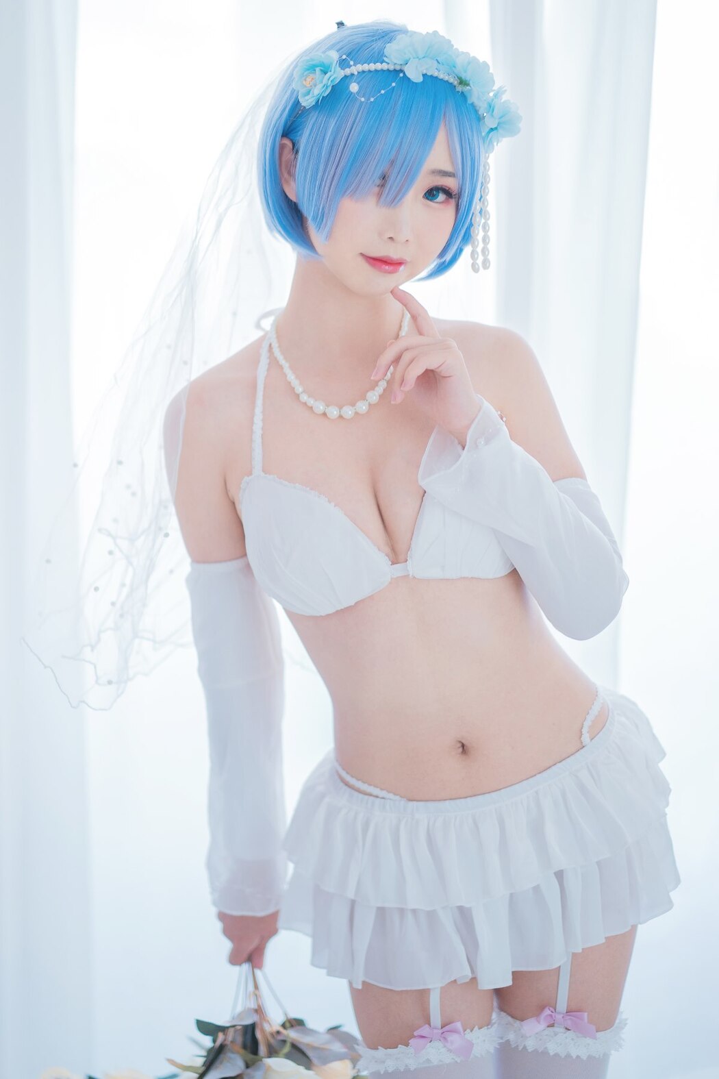 Coser@面饼仙儿 No.044 花嫁蕾姆