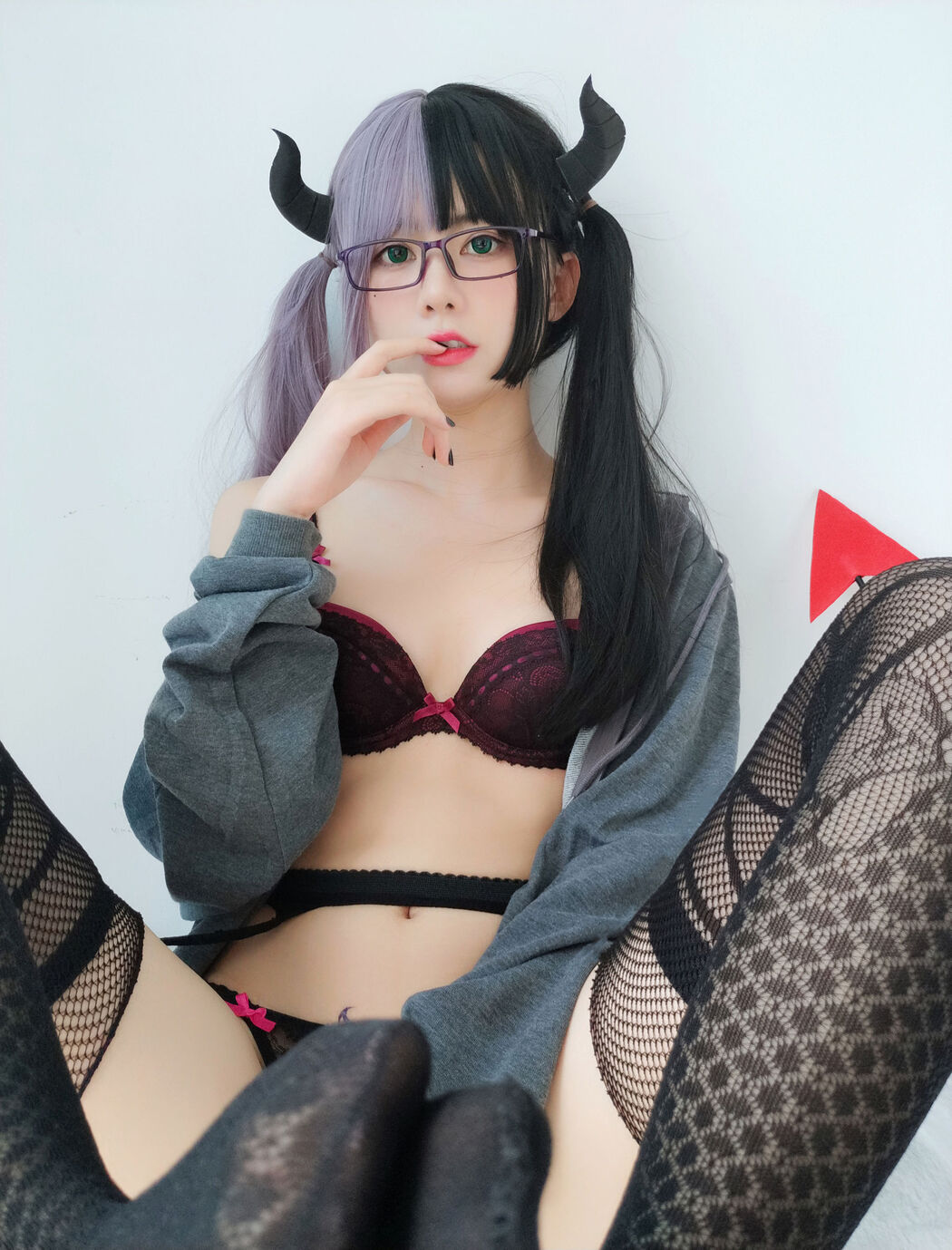 [Beauty Coser] Eye sauce Big Devil w "Black Sexy Net Stockings"