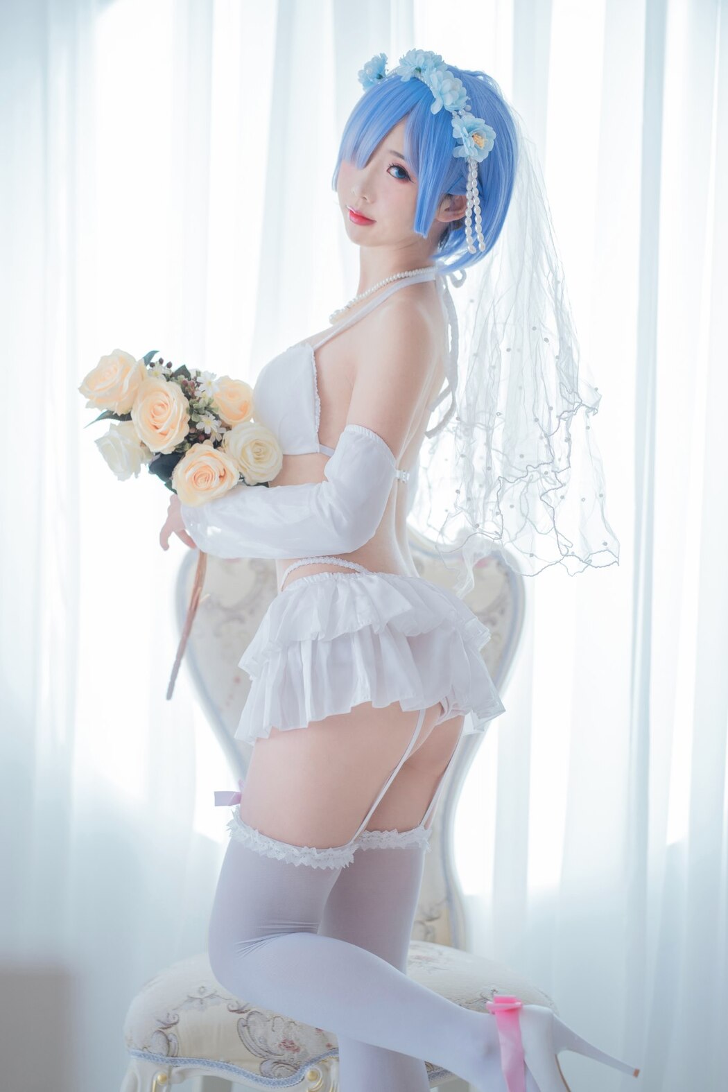 Coser@面饼仙儿 No.044 花嫁蕾姆