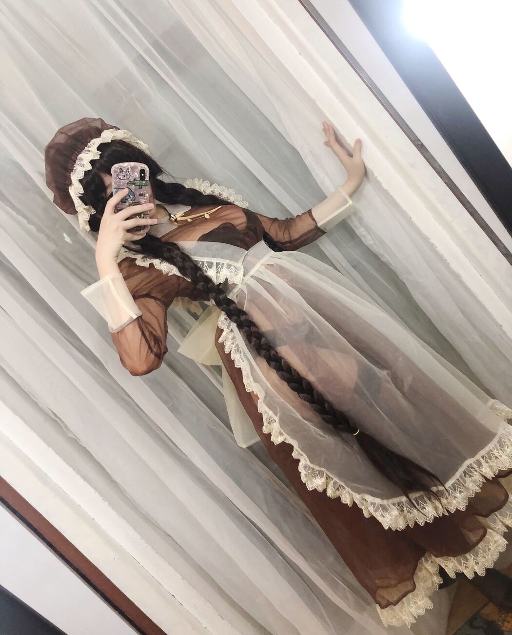 Busty beauty Coser Nozomi Kano "Transparent Maid"