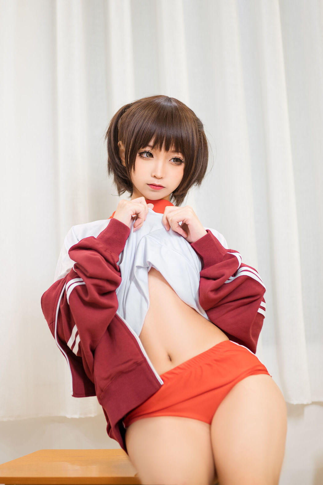 [Beauty Coser] Stupid Momo "Red Gymnastics Suit"