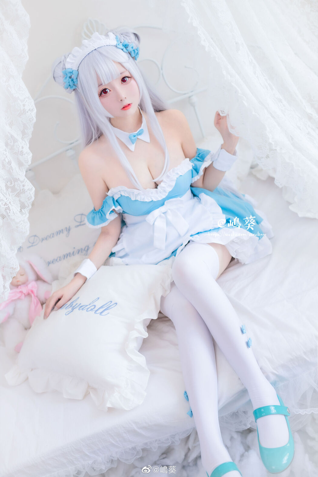 Weibo beauty Coser Shima Aoi "Little Swan Maid"
