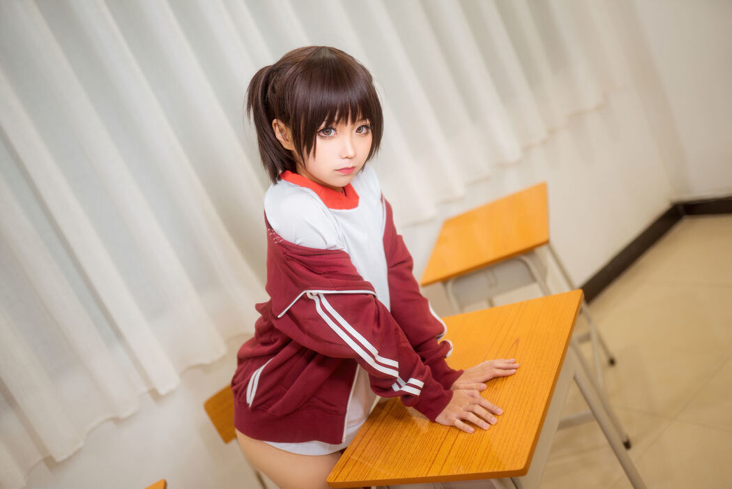 [Beauty Coser] Stupid Momo "Red Gymnastics Suit"