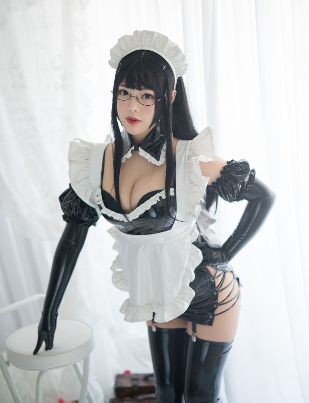 [Beauty Coser]-Bai Ye-"Tsundere Vinyl Maid"