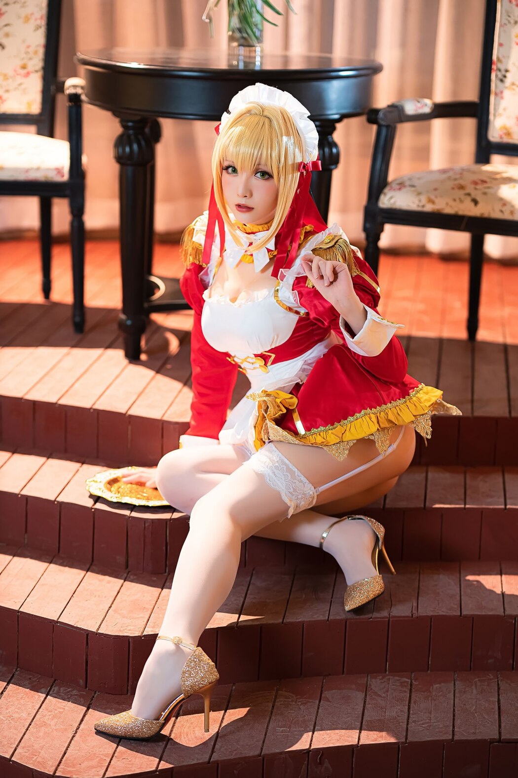 Coser@星之迟迟Hoshilily – Nero Claudius maid FGO