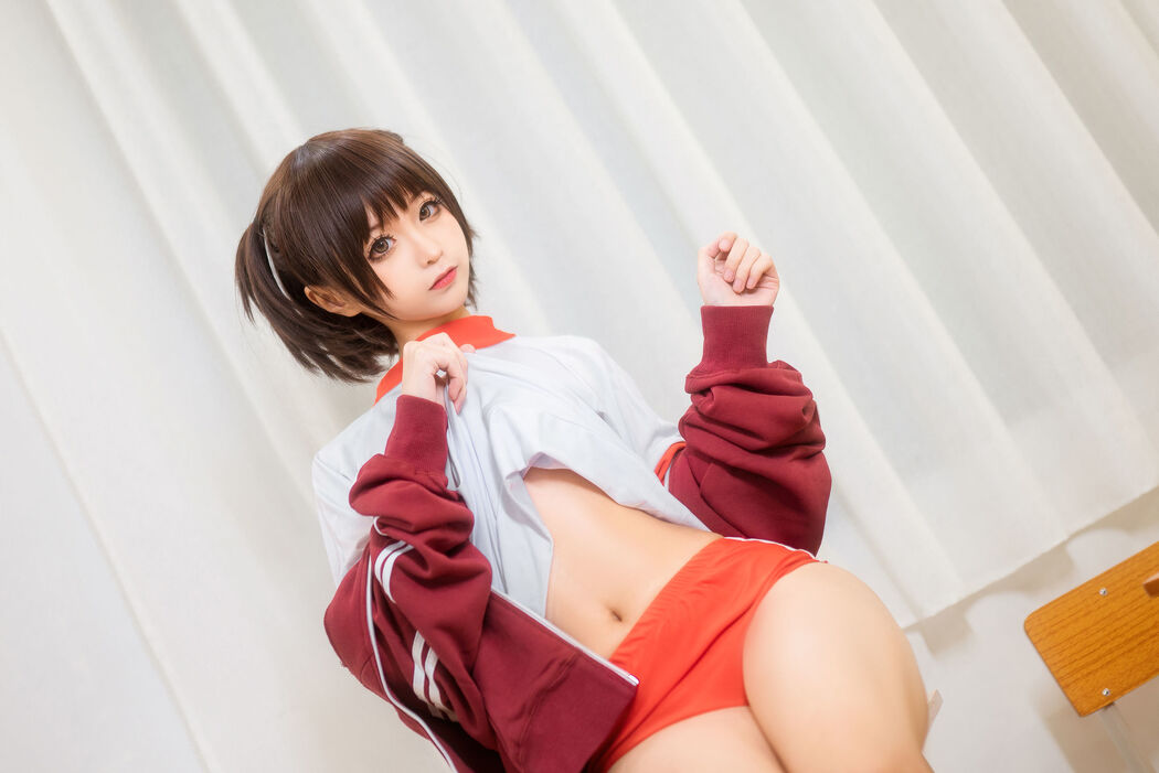 [Beauty Coser] Stupid Momo "Red Gymnastics Suit"