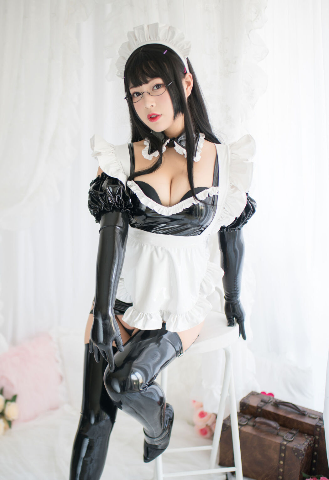 [Beauty Coser]-Bai Ye-"Tsundere Vinyl Maid"