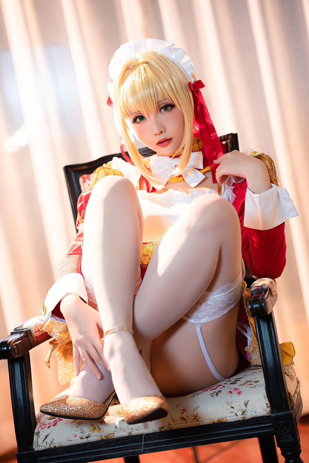 Coser@星之迟迟Hoshilily – Nero Claudius maid FGO