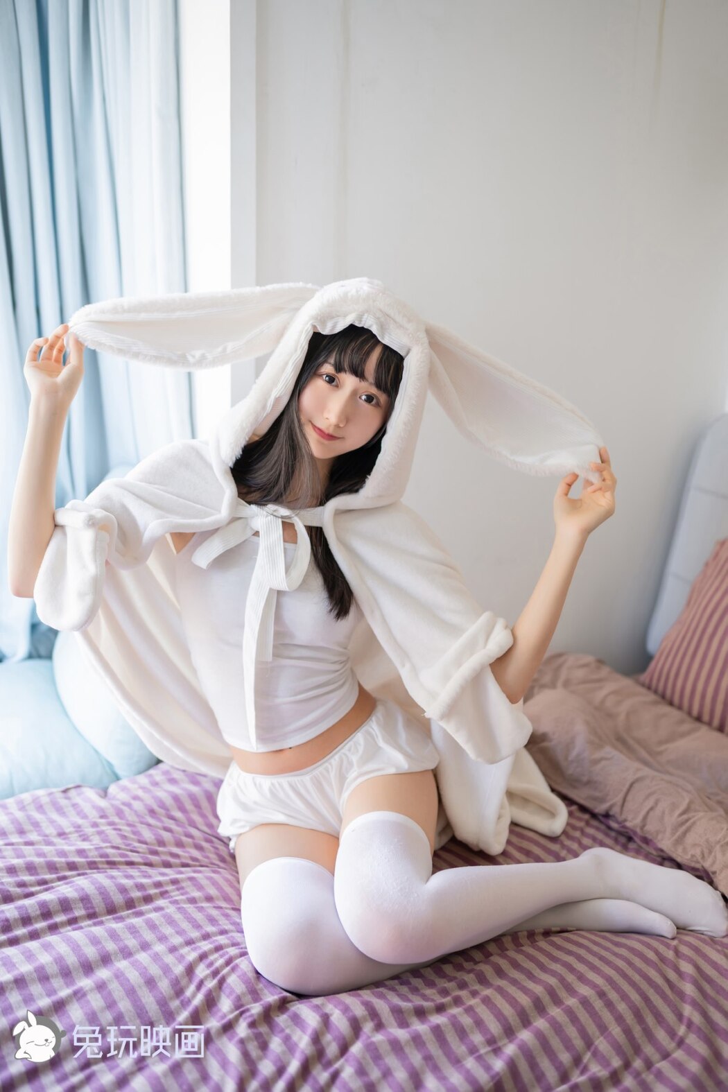 Coser@兔玩映画 Vol.035 浴巾兔子