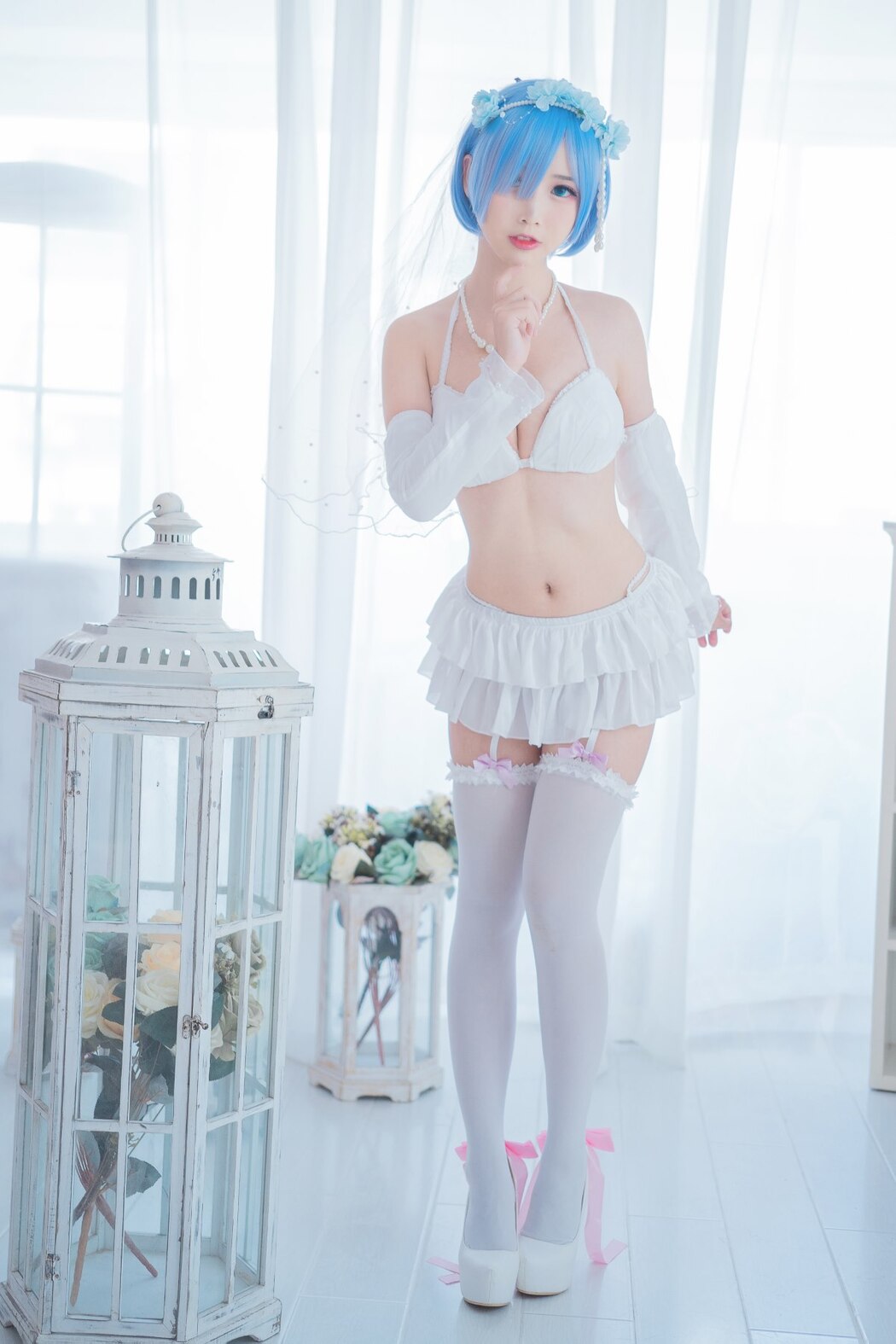 Coser@面饼仙儿 No.044 花嫁蕾姆