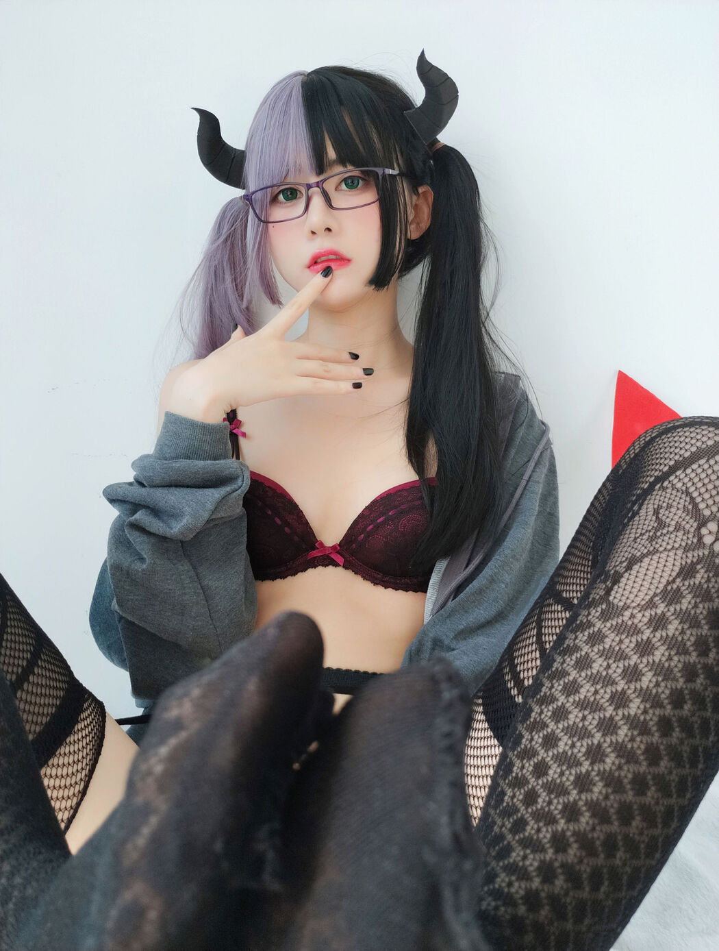 [Beauty Coser] Eye sauce Big Devil w "Black Sexy Net Stockings"