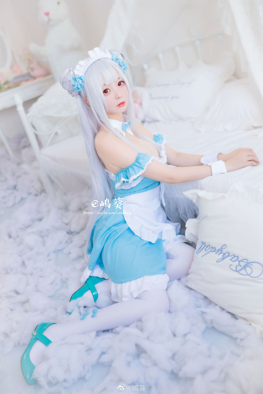 Weibo beauty Coser Shima Aoi "Little Swan Maid"
