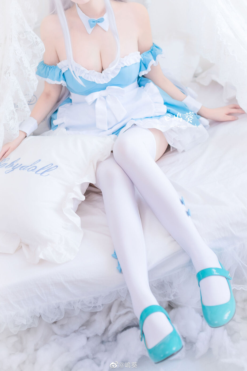 Weibo beauty Coser Shima Aoi "Little Swan Maid"