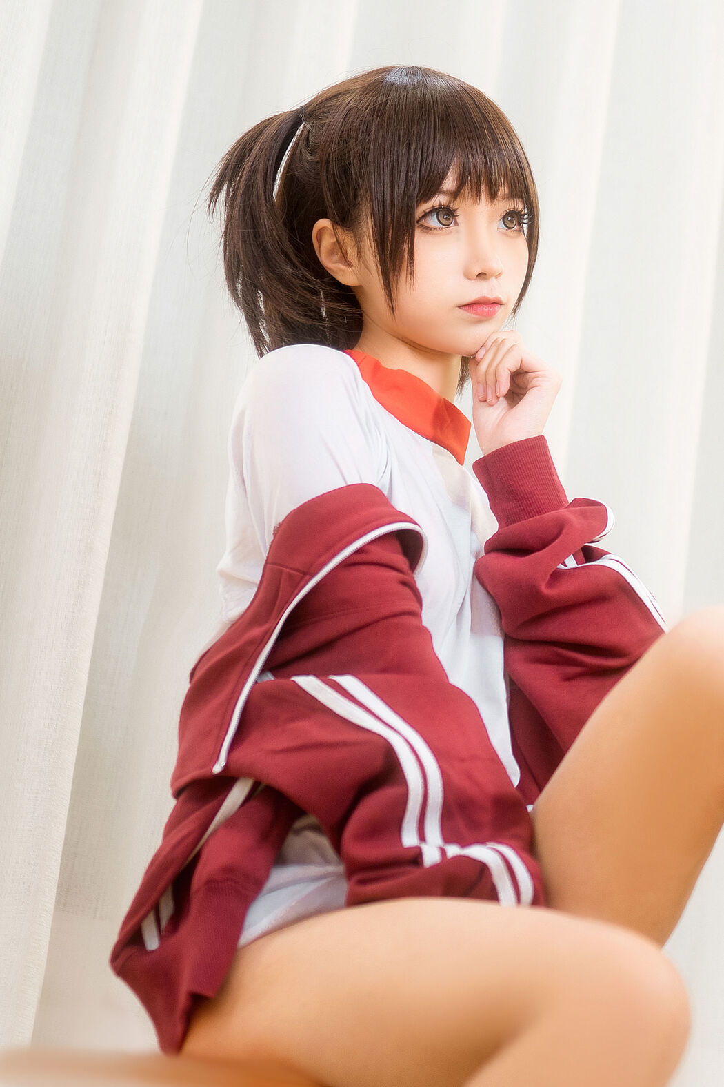 [Beauty Coser] Stupid Momo "Red Gymnastics Suit"