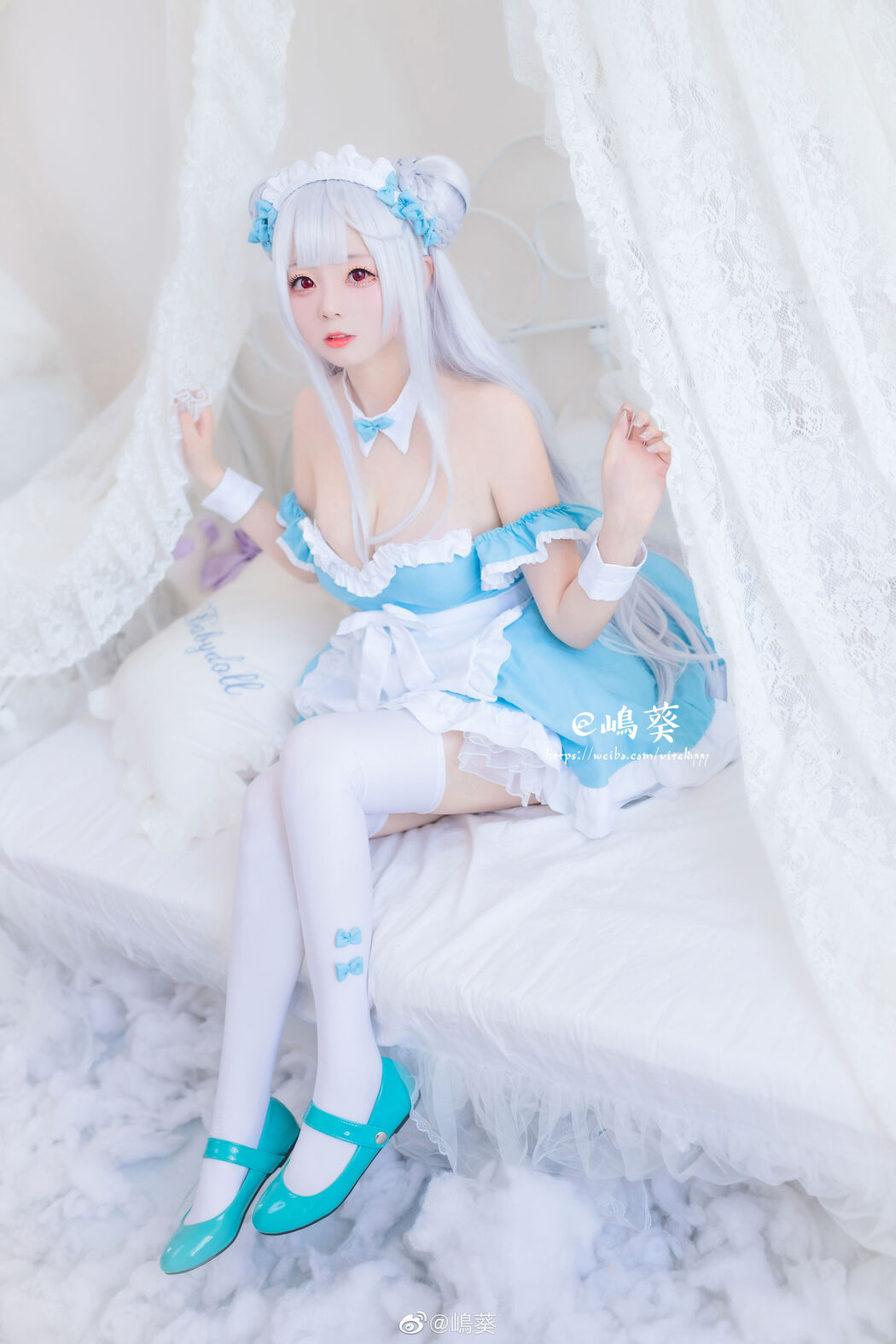 Weibo beauty Coser Shima Aoi "Little Swan Maid"