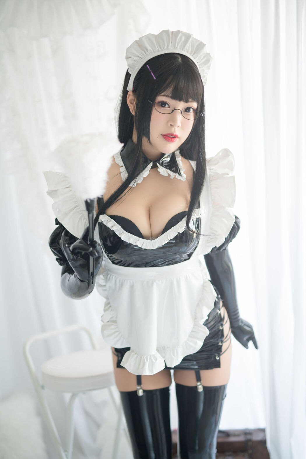 [Beauty Coser]-Bai Ye-"Tsundere Vinyl Maid"