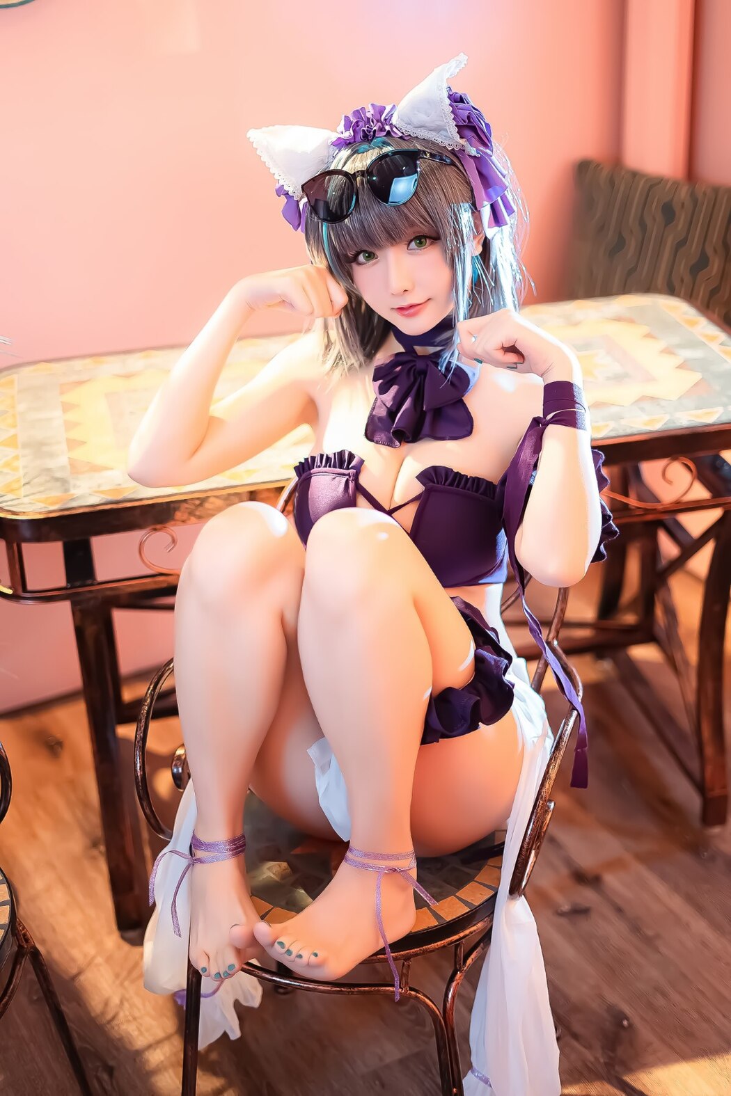 Coser@星之迟迟Hoshilily – Cheshire Azur Lane