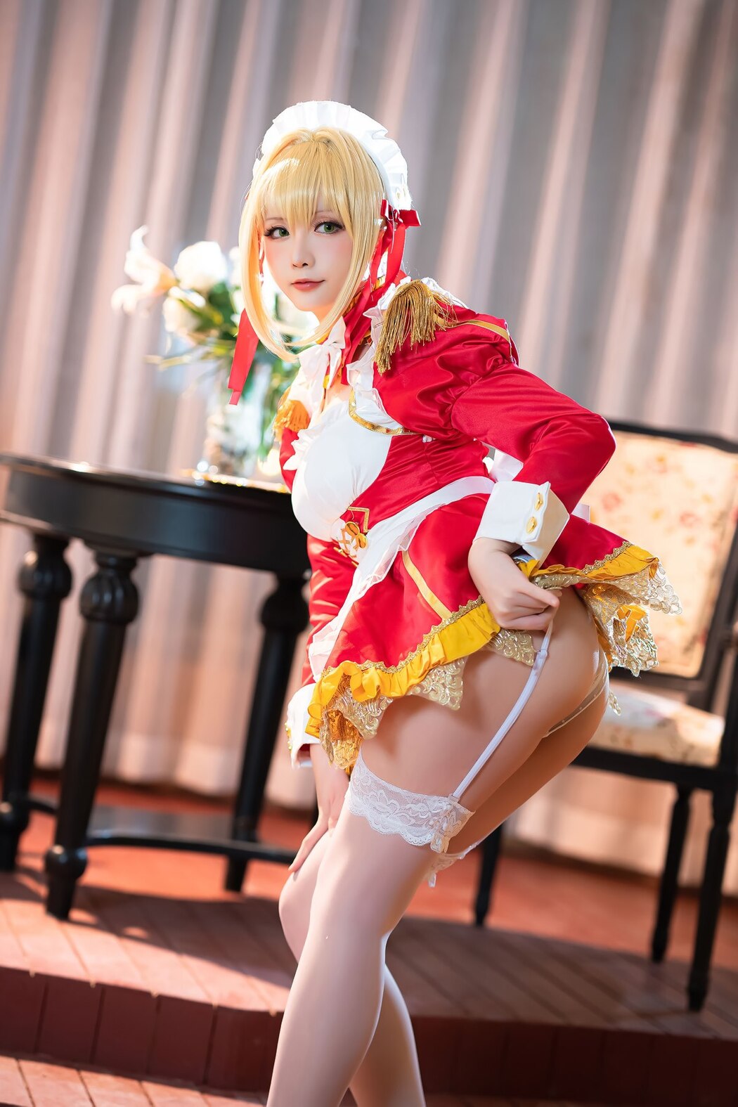 Coser@星之迟迟Hoshilily – Nero Claudius maid FGO