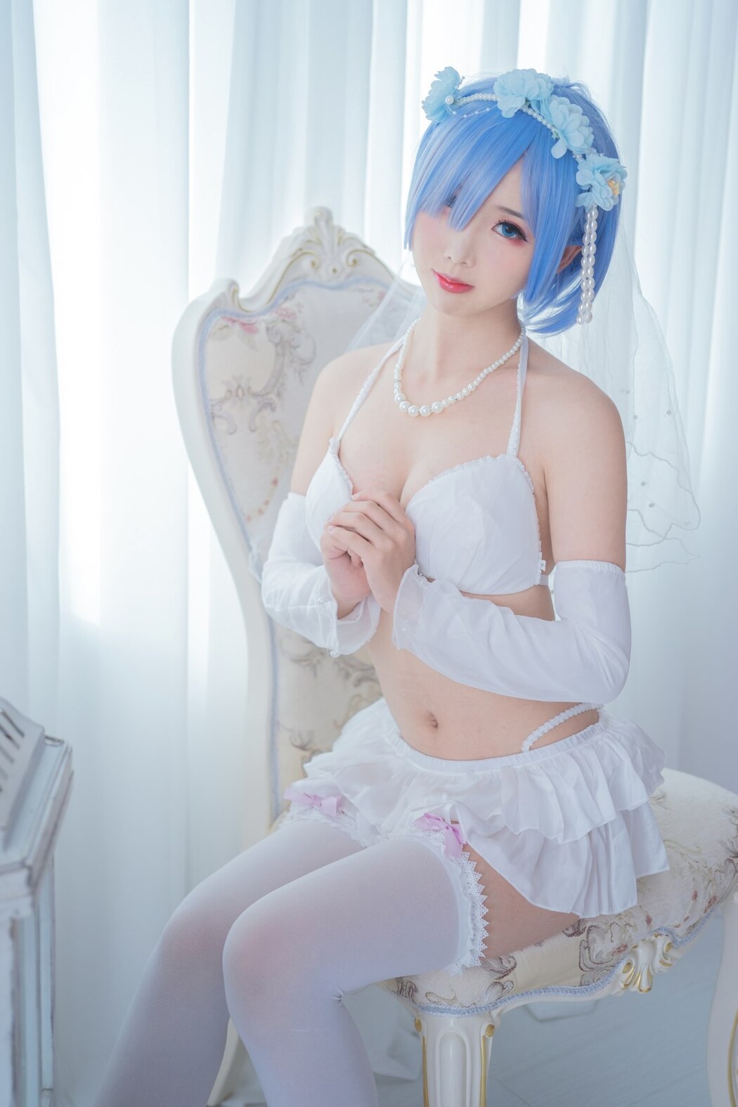 Coser@面饼仙儿 No.044 花嫁蕾姆