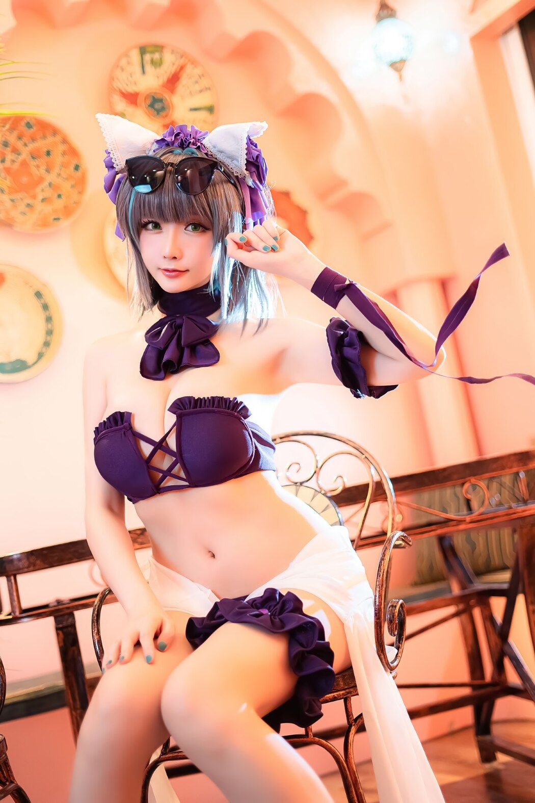 Coser@星之迟迟Hoshilily – Cheshire Azur Lane