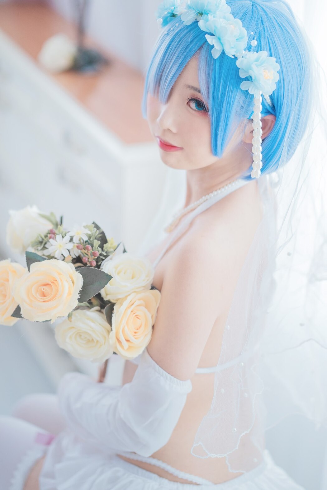 Coser@面饼仙儿 No.044 花嫁蕾姆