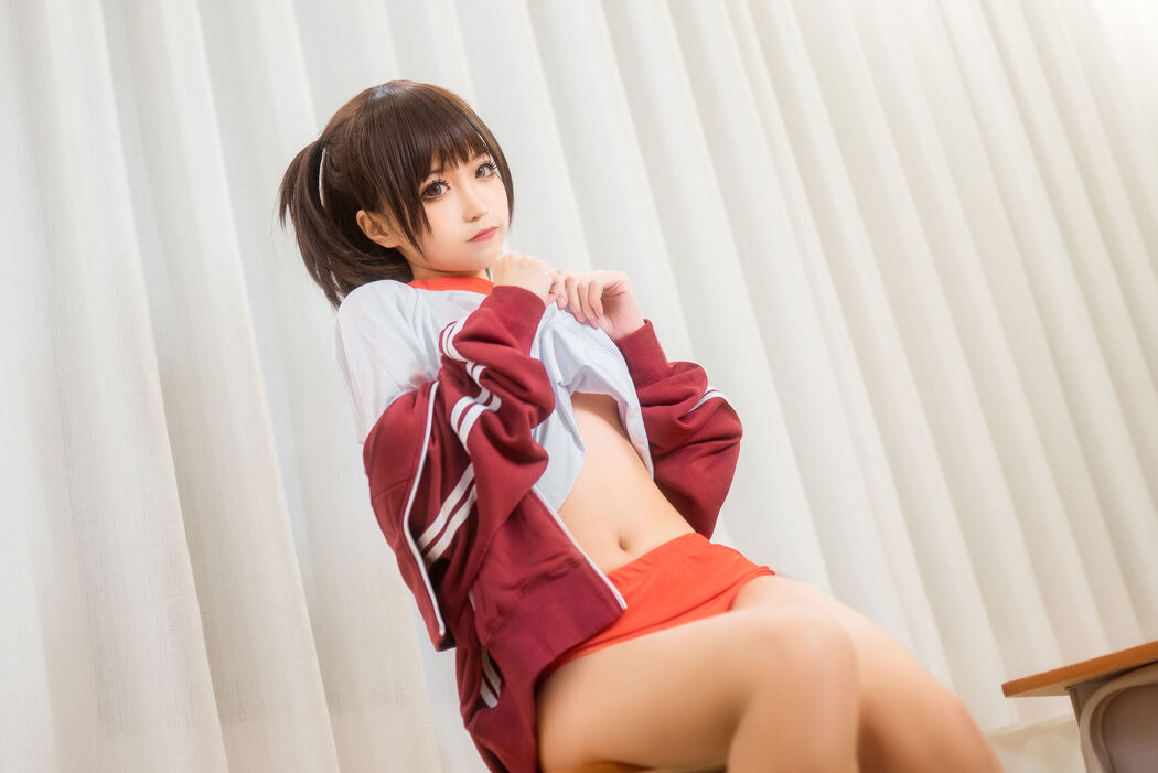 [Beauty Coser] Stupid Momo "Red Gymnastics Suit"
