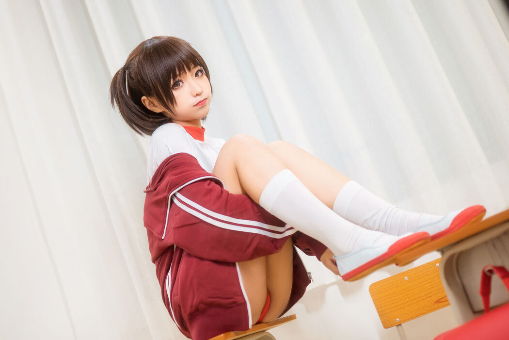 [Beauty Coser] Stupid Momo "Red Gymnastics Suit"