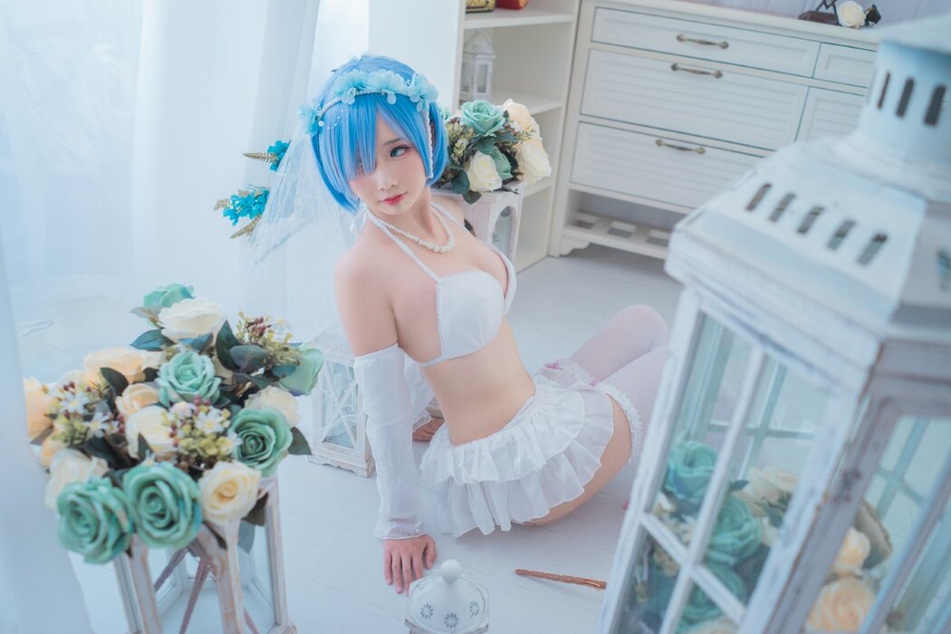 Coser@面饼仙儿 No.044 花嫁蕾姆