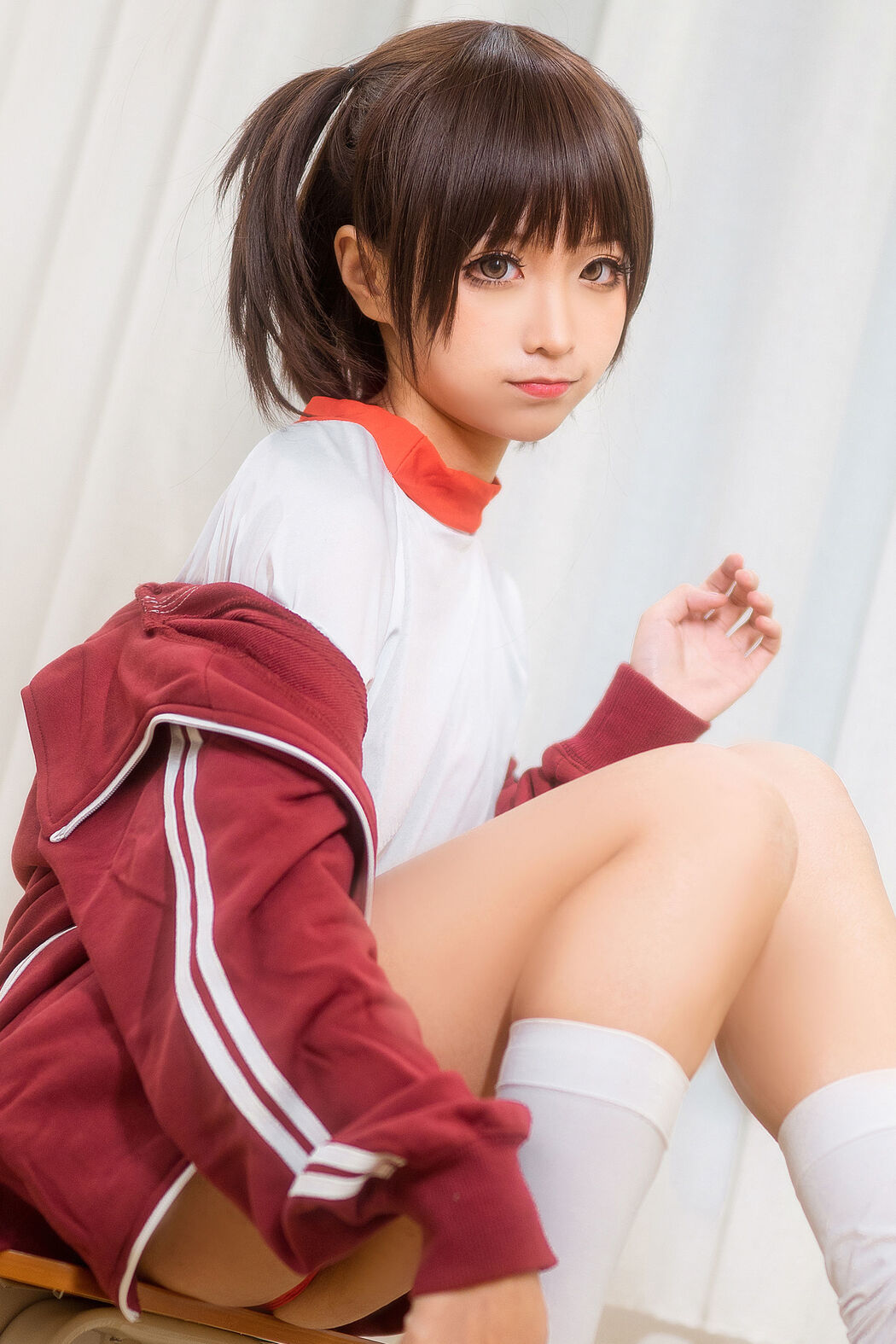 [Beauty Coser] Stupid Momo "Red Gymnastics Suit"