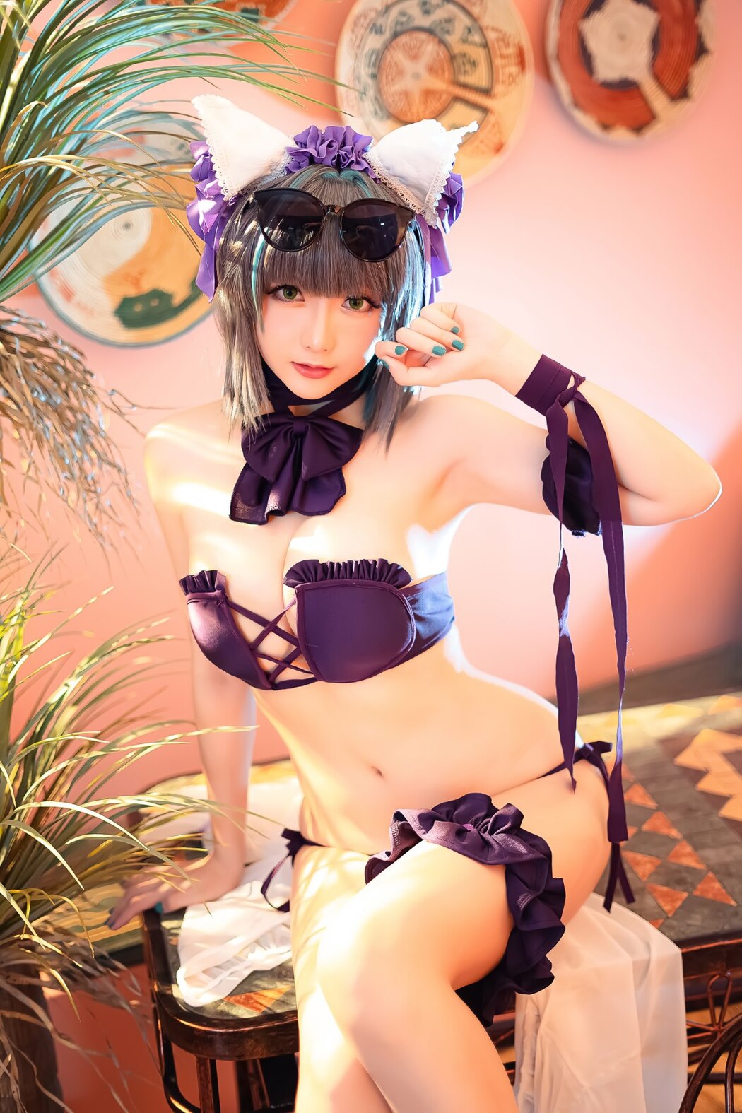 Coser@星之迟迟Hoshilily – Cheshire Azur Lane