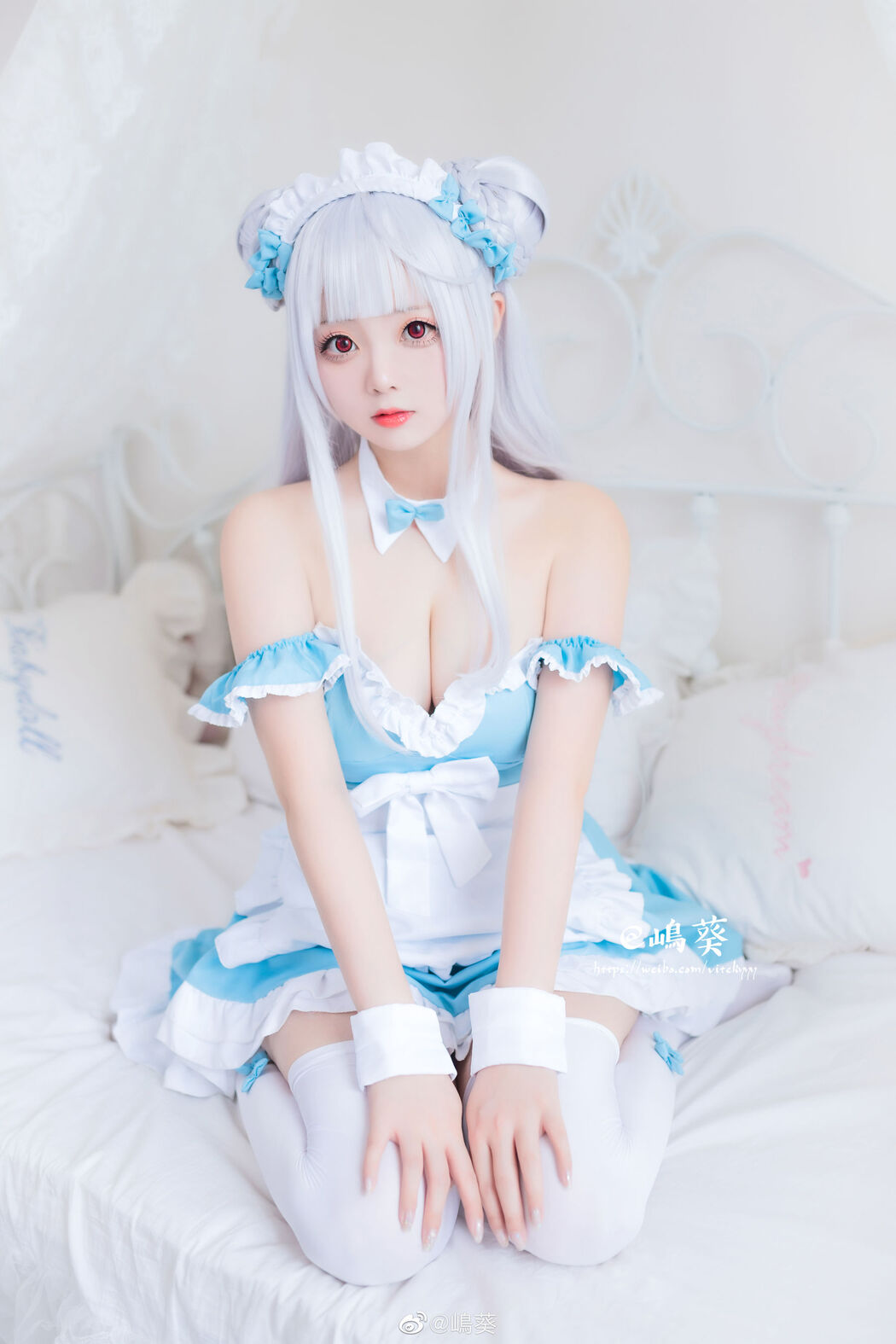 Weibo beauty Coser Shima Aoi "Little Swan Maid"