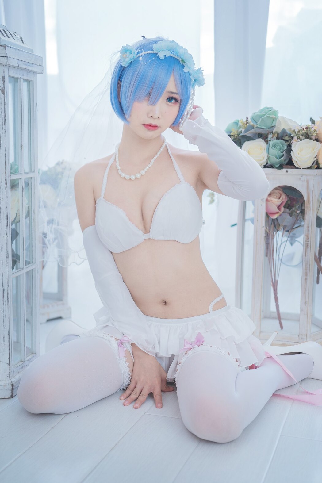 Coser@面饼仙儿 No.044 花嫁蕾姆