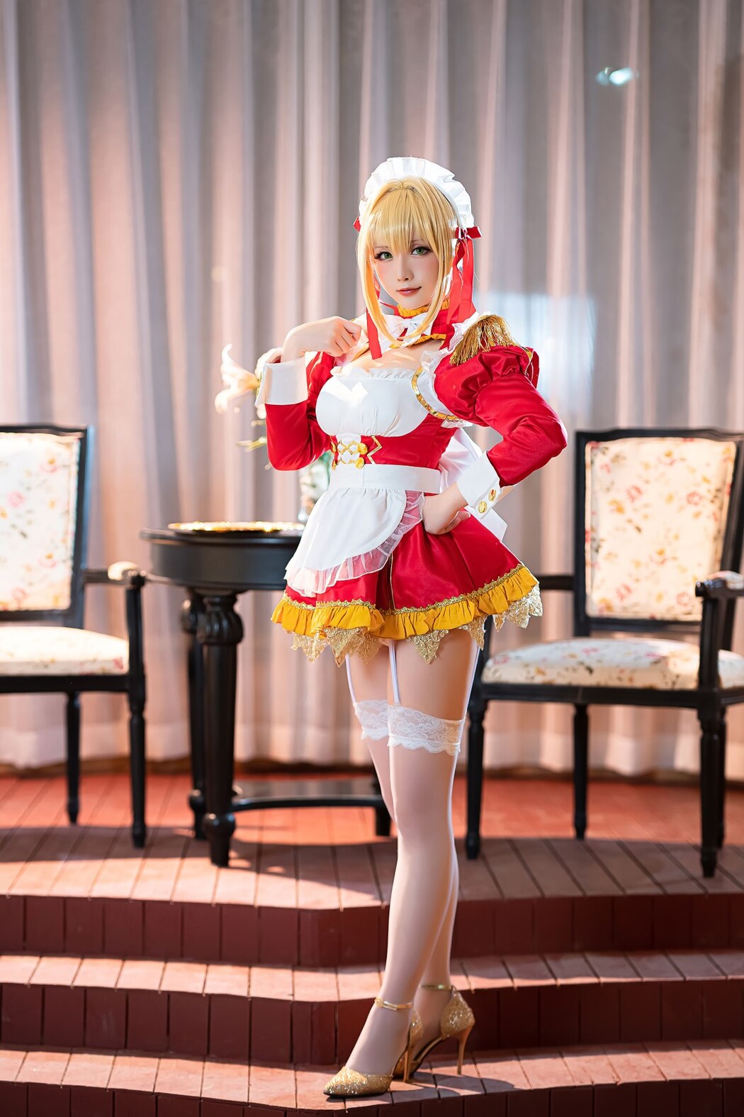 Coser@星之迟迟Hoshilily – Nero Claudius maid FGO