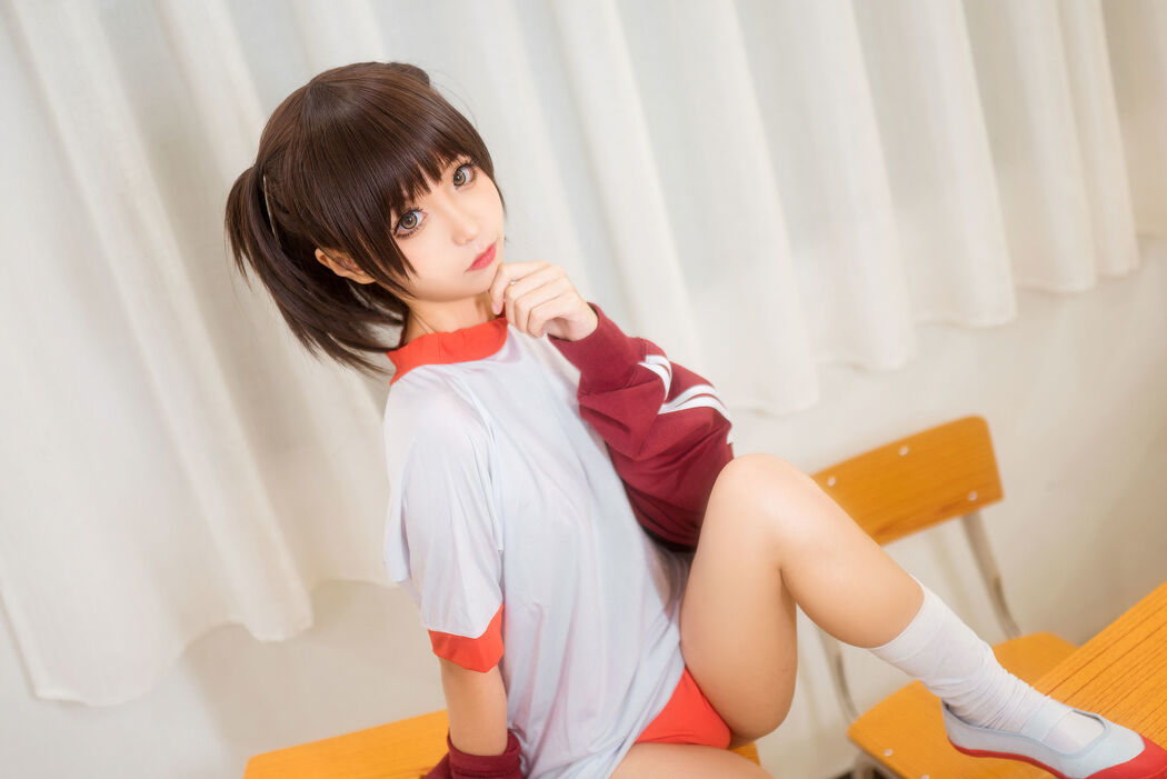 [Beauty Coser] Stupid Momo "Red Gymnastics Suit"